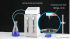 Syringe Pump Programmable with Detachable Controller, Flow Rate 0.5ul-60ml/min (Two Pumps Work Alternatively, Uninterrupted)
